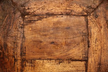 antika ahşap yönetim kurulu yakın çekim