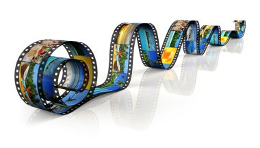 filmi oynatın tropik yerler görüntüleri ile