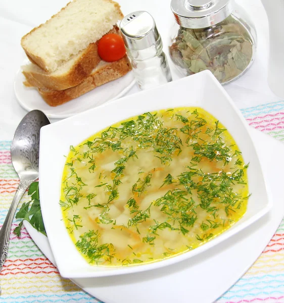 Pyszne zupy — Zdjęcie stockowe