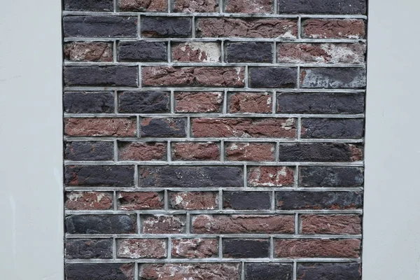 Terracotta Brick Wall Texture — Stock Photo, Image