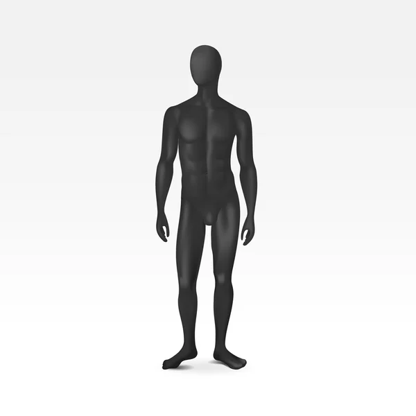 Maniquí masculino aislado vectorial — Vector de stock