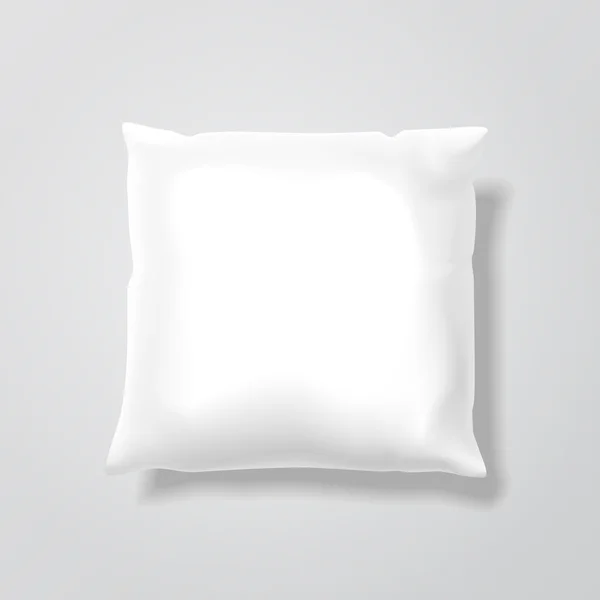 Vector Blank Pillow — Stock Vector