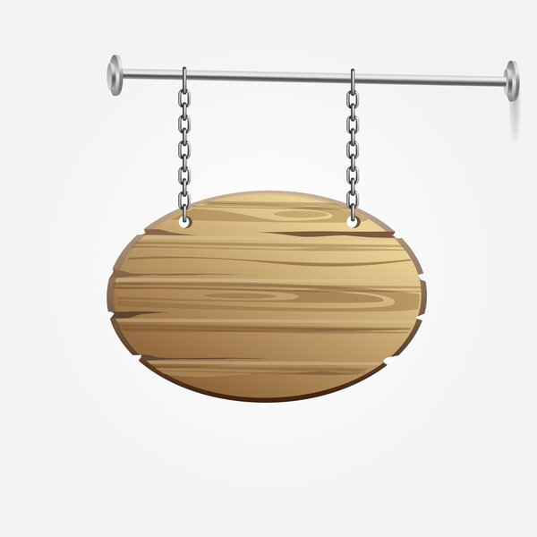 Векторный вуден-бланк
