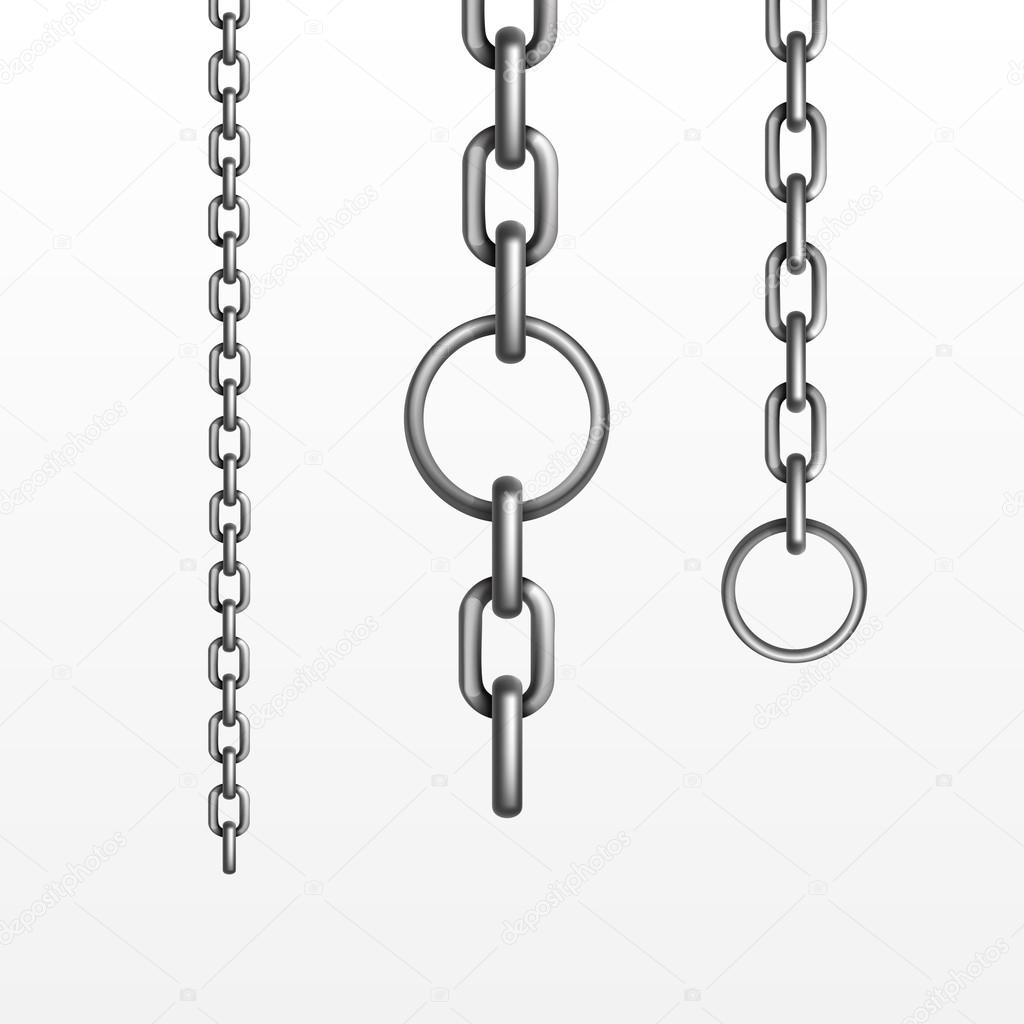 Vector Metal Chain ⬇ Vector Image by © Zonda | Vector Stock 38260245