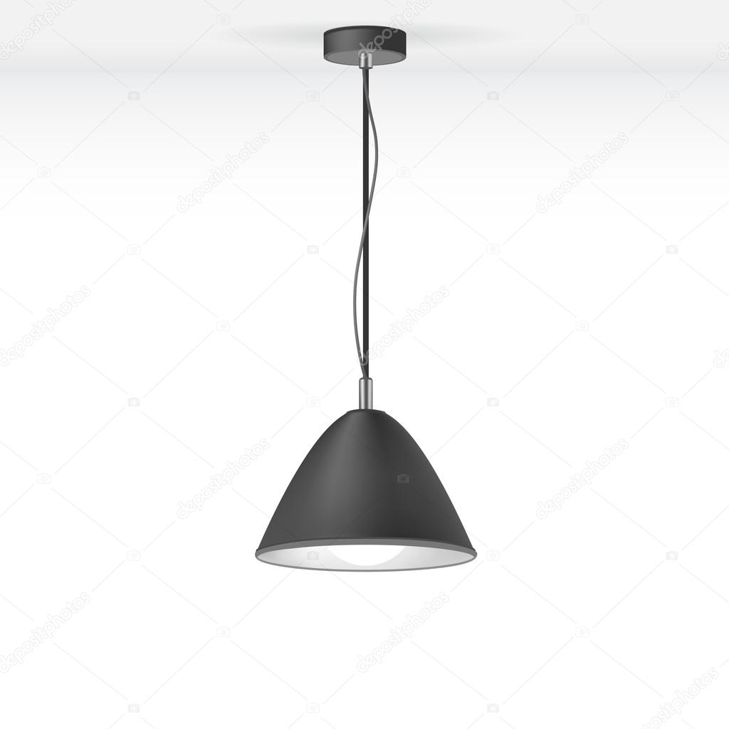 Vector Isolated Lamp