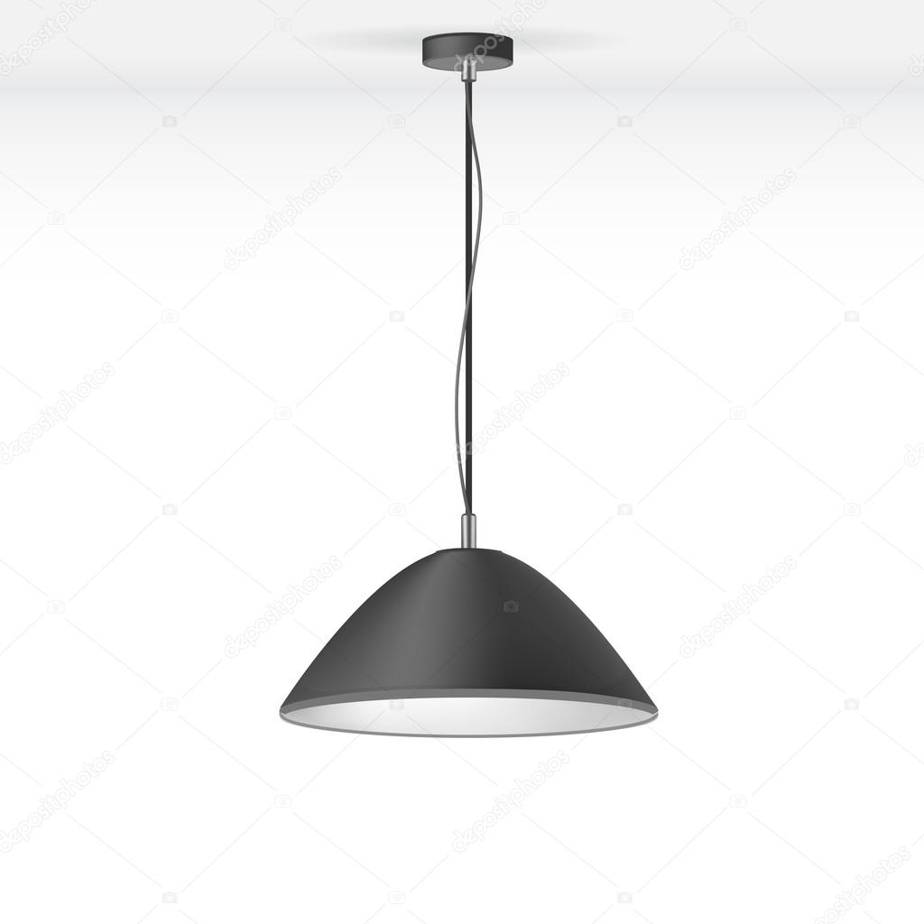 Vector Isolated Lamp