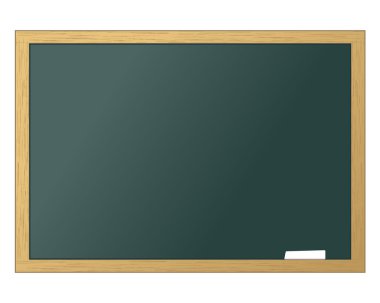 okul blackboard boş