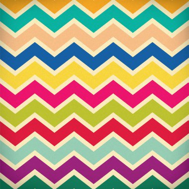 Sorunsuz Zigzag (Chevron) desen