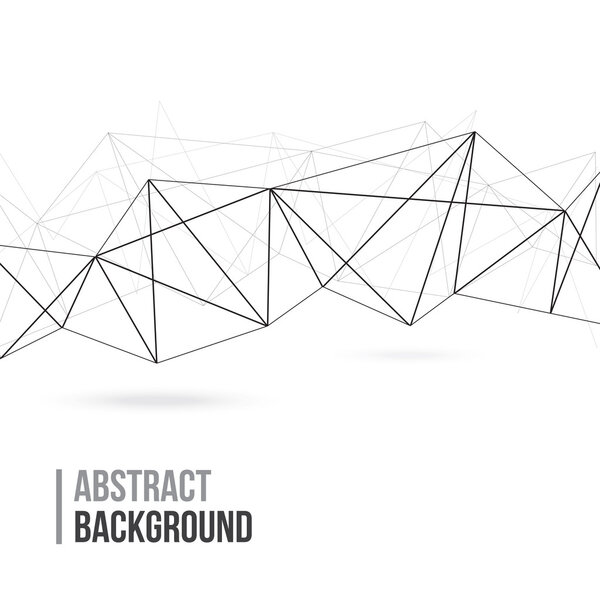 Абстрактный многоугольный фон