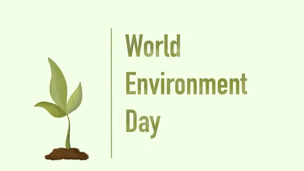 World Environment Day Concept Ecology Green Environment Concept — Φωτογραφία Αρχείου