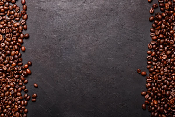 Café Negro Fresco Caliente Con Espuma Leche Para Menú Mañana — Foto de Stock