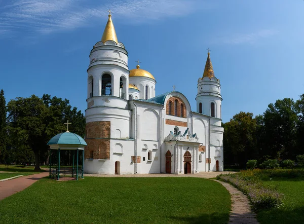 Building Spaso Preobrazhenski Cathedral Ukraine — Stockfoto