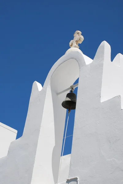 Православная церковь на греческом острове — стоковое фото
