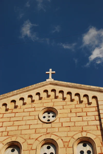 Église orthodoxe sur une île grecque — Photo