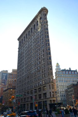 Flatiron Binası (Fuller Binası) New York şehir merkezinde.