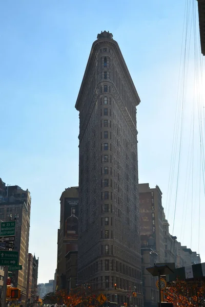 Edificio Flatiron Fuller Building Centro Nueva York — Foto de Stock