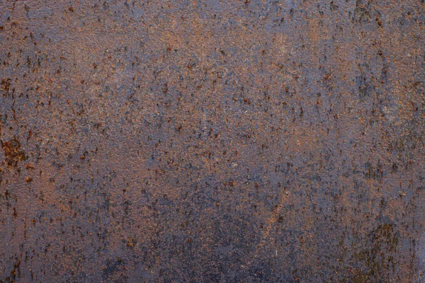 Rust on the surface of the old iron sheet