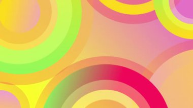 Döngülenmiş stil geometrik arkaplan hareketi grafikleri