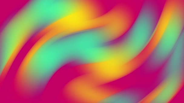 Fondo Degradado Colorido Textura Borrosa Gradiente Multicolor Colores Retorcidos Abstractos — Vídeos de Stock
