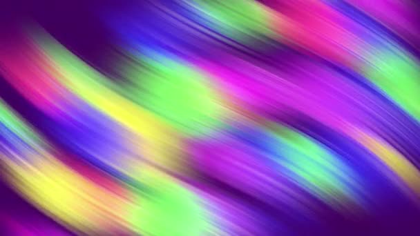 Fundo Gradiente Colorido Textura Desfocada Gradiente Multicolorido Cores Torcidas Abstratas — Vídeo de Stock