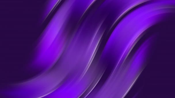 Purple Gradient Liquid Waves Background — Stock Video