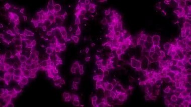 Hareket soyut teknoloji kavramı arka plan, teknoloji çizgisi ışık efektleri ile dijital teknoloji arka plan kavramı.