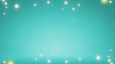 Güzel mavi renkli doğal video Bokeh soyut arka planı. Eski ağaçların yaprakları ve gün batımının yumuşaklığı dallar arasında şeffaflaşıyor..