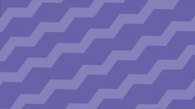 Geometrik karolarla soyut animasyon deseni. Çok peri menekşeli çok renkli dinamik mozaik. Düz bir dizaynda hareketli grafik arkaplan