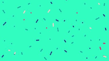 Coloful şekilli soyut yeşil geometrik arkaplan