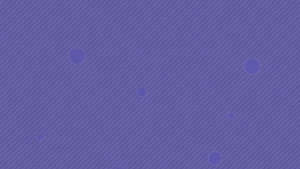 Одушевленные Галочкой Минимальное Движение Графических Элементов Модном Фиолетовый Цвет — стоковое видео