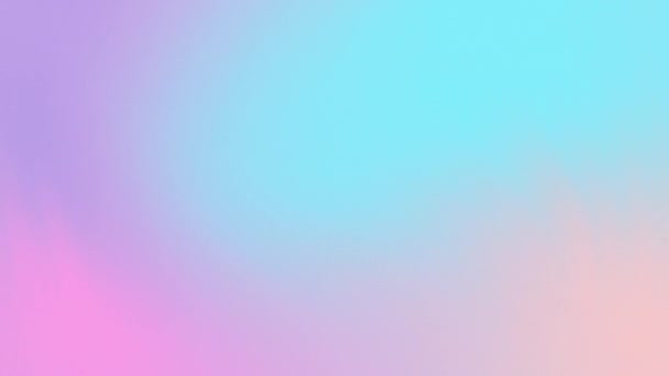 Многоцветный Градиентный Фон Движения Бесшовный Цикл Плавный Переход Цвета — стоковое видео