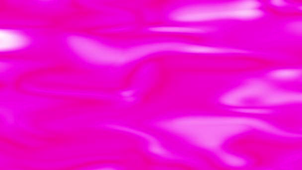 全息纹理的冷背景图 充满活力的水与运动的颜色 摘要平顺的4K全息白丝光珍珠纹理渲染动画 移动多色光的活壁纸 — 图库视频影像