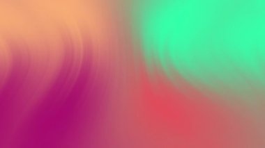 Soyut gradyan döngü arka planı yavaş, hassas hareket, pastel taze renkler