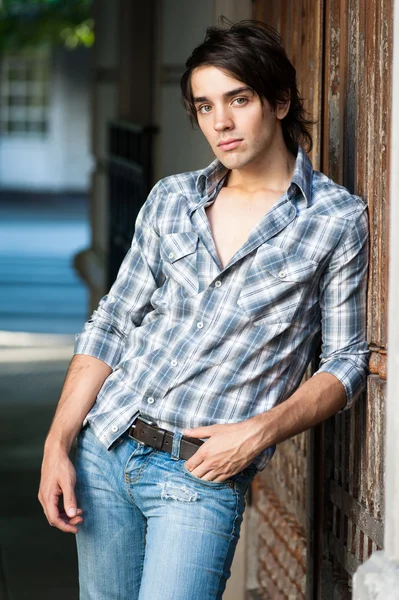 Young sexy male posing — Stock Photo, Image