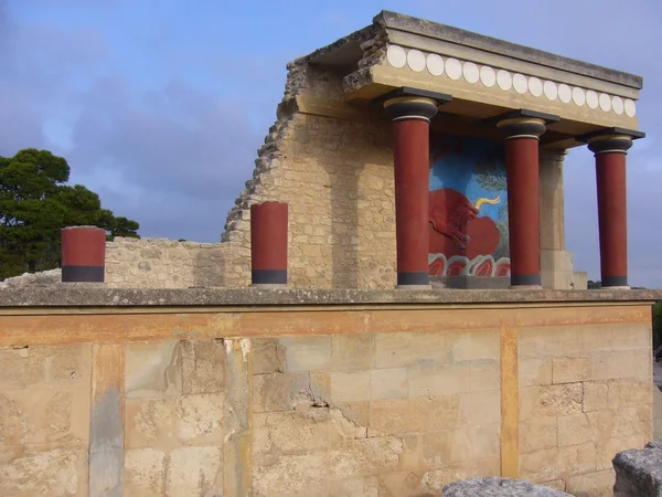 Girit Knossos Sarayı — Stok fotoğraf