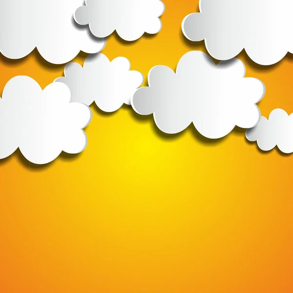 創造的な雲 — ストックベクタ