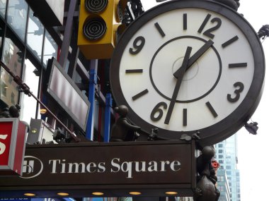 Times Square street shield