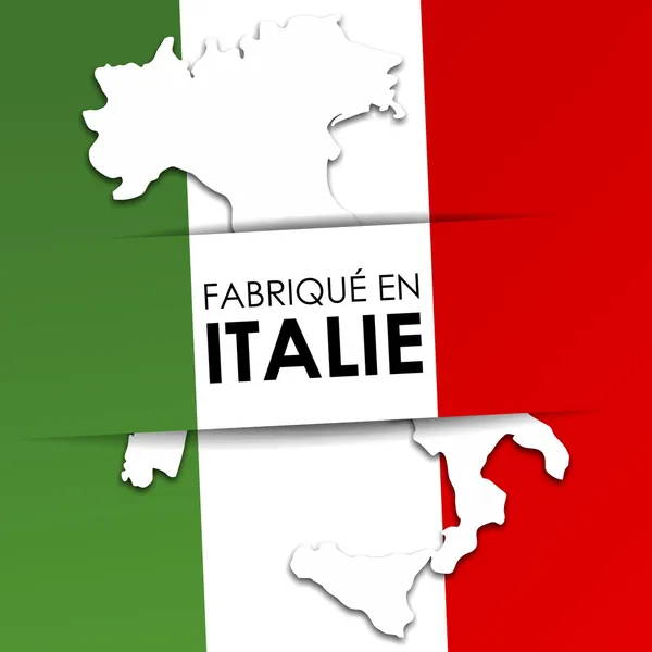 Fabriqué en italie — Image vectorielle