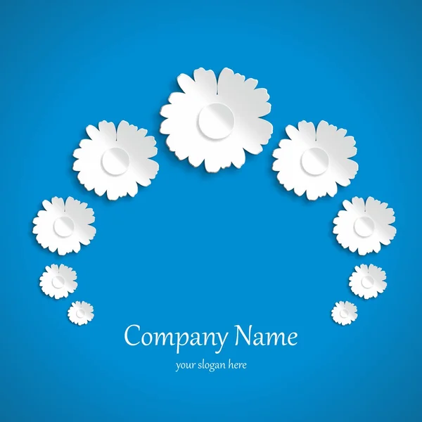 Logotipo aziendale creativo — Vettoriale Stock