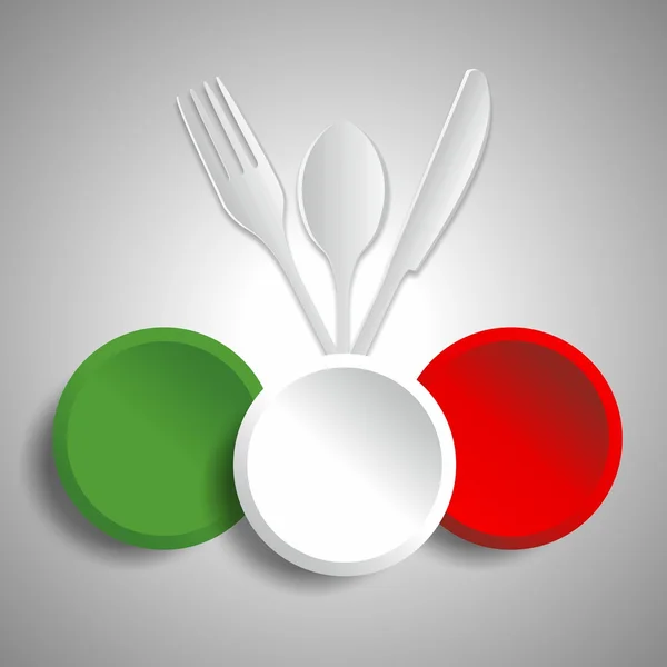 Logotipo del ristorante alimentare — Vettoriale Stock