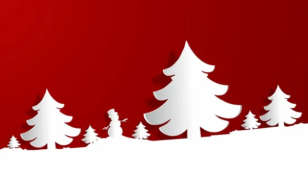 Tarjeta de Navidad — Vector de stock