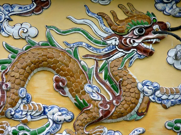 Ornament in Hue Citadel — Stock Photo, Image