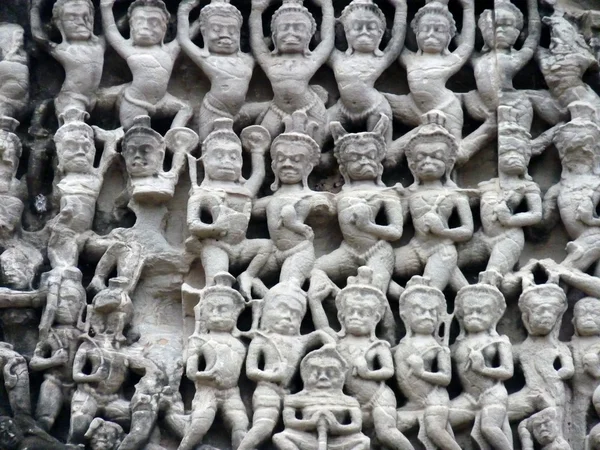 Escultura en Preah Khan — Foto de Stock