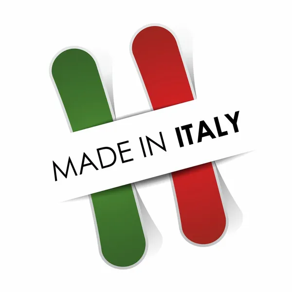 Fabricado en Italia — Vector de stock