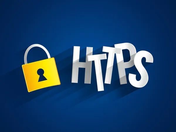 Https abstratos criativos — Vetor de Stock