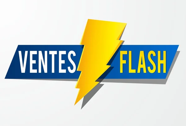 Flash πώληση — Διανυσματικό Αρχείο