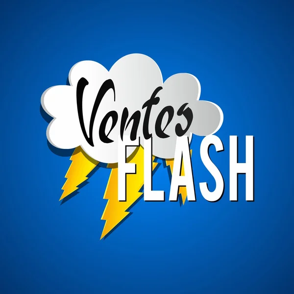 Flash πώληση — Διανυσματικό Αρχείο