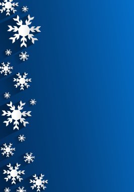 yaratıcı soyut kar taneleri arka plan