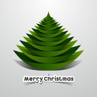 yaratıcı soyut neşeli Noel kartı