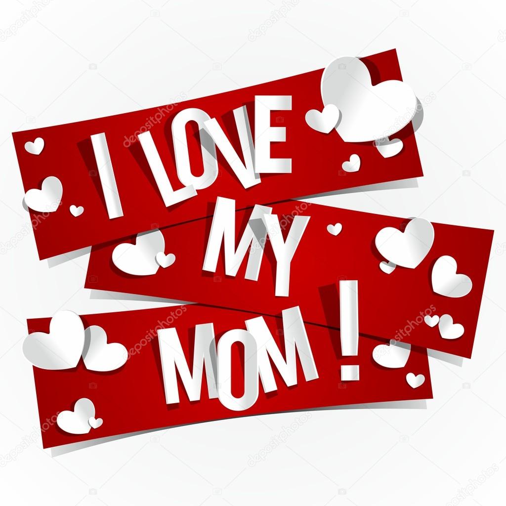 pics I Love My Mom Wallpaper i love my mom vector image by c nicousnake vector stock 40470153